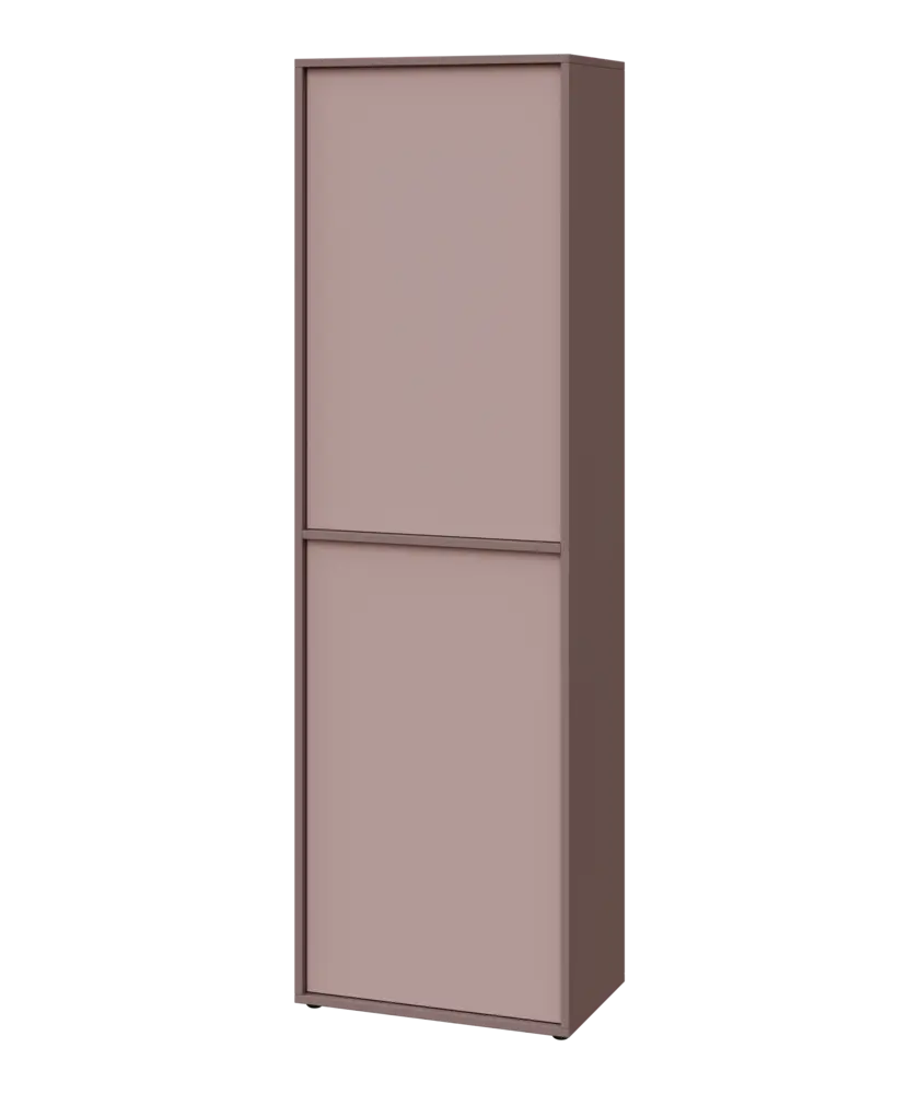 ERY V640 L kancelářská skříň, 1-dveřová, 2000x600x400, levá, pudrová